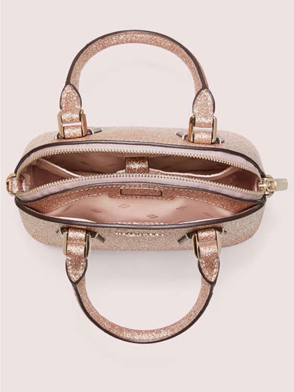 Kate Spade Sylvia Glitter Mini Dome Satchel - Picture 2 of 16